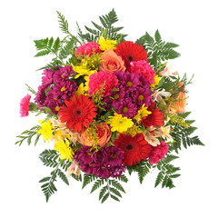 Fototapeta premium Bouquet from above