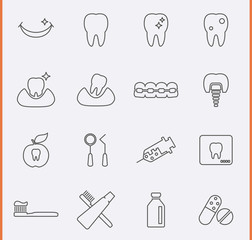 Dental Icons.