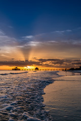 Sunset on Fort Myers Beach