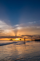 Sunset on Fort Myers Beach