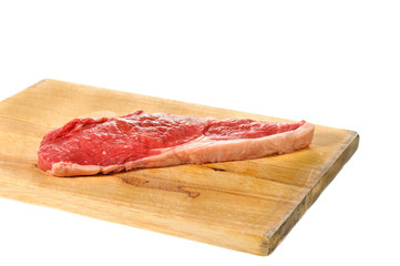 Raw beef fillet steak