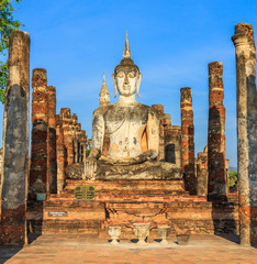 Obraz premium Sukhothai historical park, Thailand