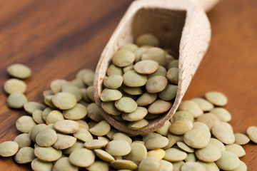 Dry Organic Green Lentils