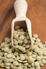 Dry Organic Green Lentils