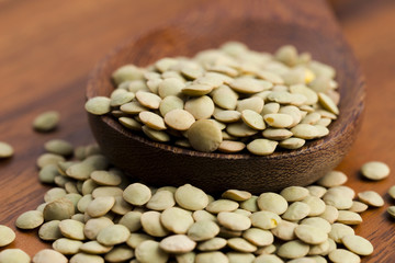 Dry Organic Green Lentils