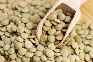 Dry Organic Green Lentils