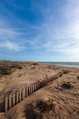 Beach on spanish atlantic coast