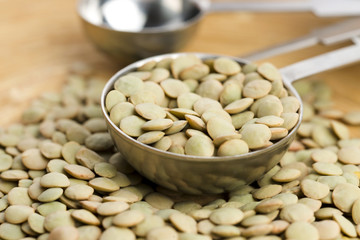 Dry Organic Green Lentils