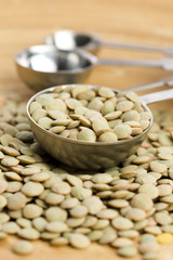 Dry Organic Green Lentils