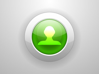 3d Vector illustration of  businessman icon