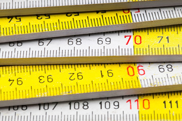 Folding ruler