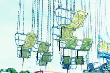 Familienattraktion Kinderkarussell