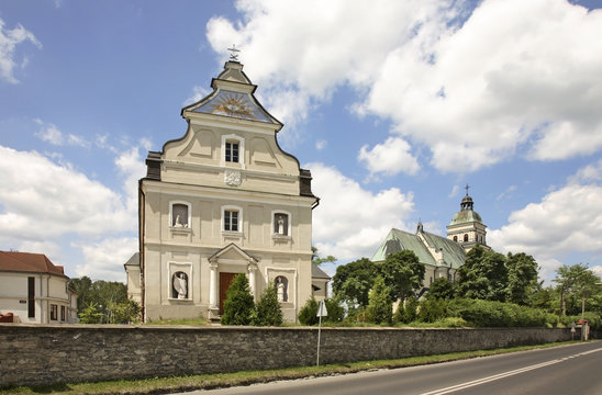 Fototapeta Sanctuary of Mary Magdalene in Bilgoraj. Poland