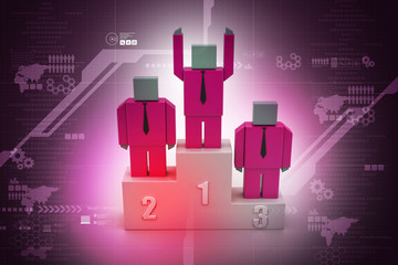 3d people holding hands in the word team