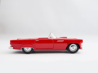 Classic Retro Red Roadster