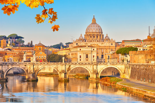 Fototapeta St. Peter's cathedral in Rome