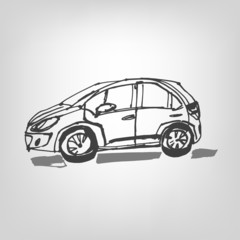 car sketch