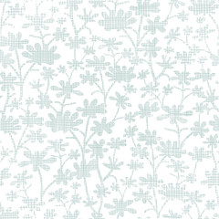 Fototapeta na wymiar vector abstract gray bush leaves textile seamless pattern