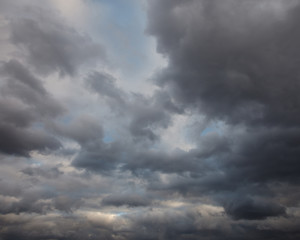 Fototapeta na wymiar Natural background: stormy sky