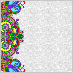 vintage floral background for your design