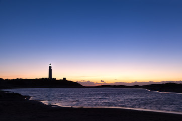 Beach at Lighthouse at Cape Trafalgar