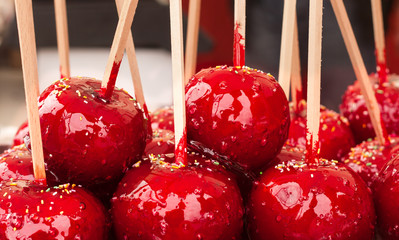 sweet candy apples