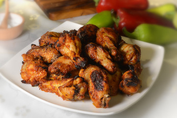 Chicken Wings, Barbeque, Grill (Photography)