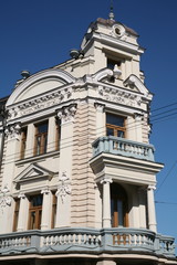 Fototapeta na wymiar Houme architecture detail,Vilnius