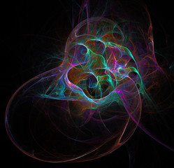 Fototapeta premium Abstract fractal background
