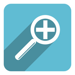 Fototapeta premium lens flat icon