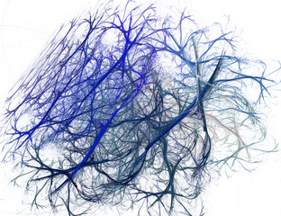 Abstract fractal background