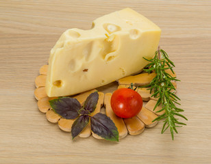 Maasdam cheese
