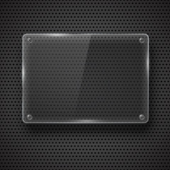 Glass framework. Vector illustration.