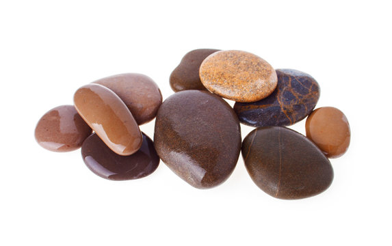 Group of  Varied Sea Pebbles