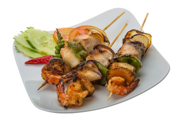 Seafood barbeque