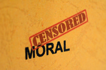 Censored moral