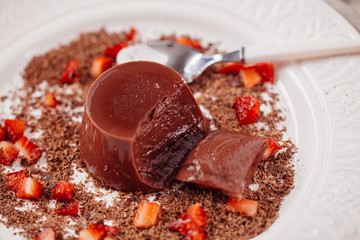 Chocolate pudding