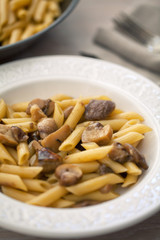 Pasta with Mushrooms