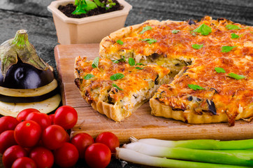 French Quiche vegetarian