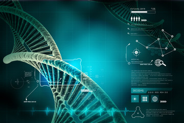model of twisted DNA chain