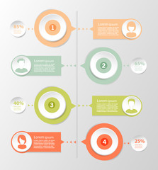 modern infographic elements