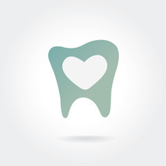 Tooth vector icon
