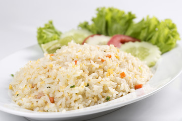 Fried rice with crab