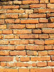 Background of brick wall texture