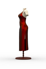 Red Dress / 3D model