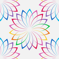 Flower Icon Vector illustration.