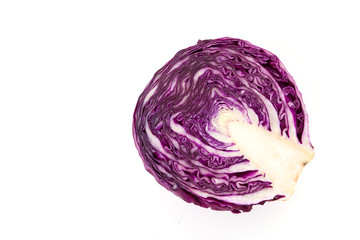Obraz premium Cabbage isolated on white
