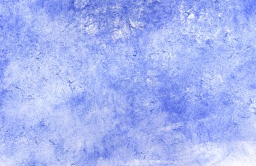 Grunge Blue Painted Background
