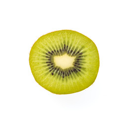 Kiwi isolated on white