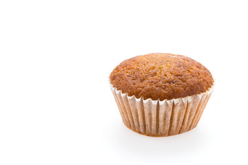 Banana cakes isolated on white